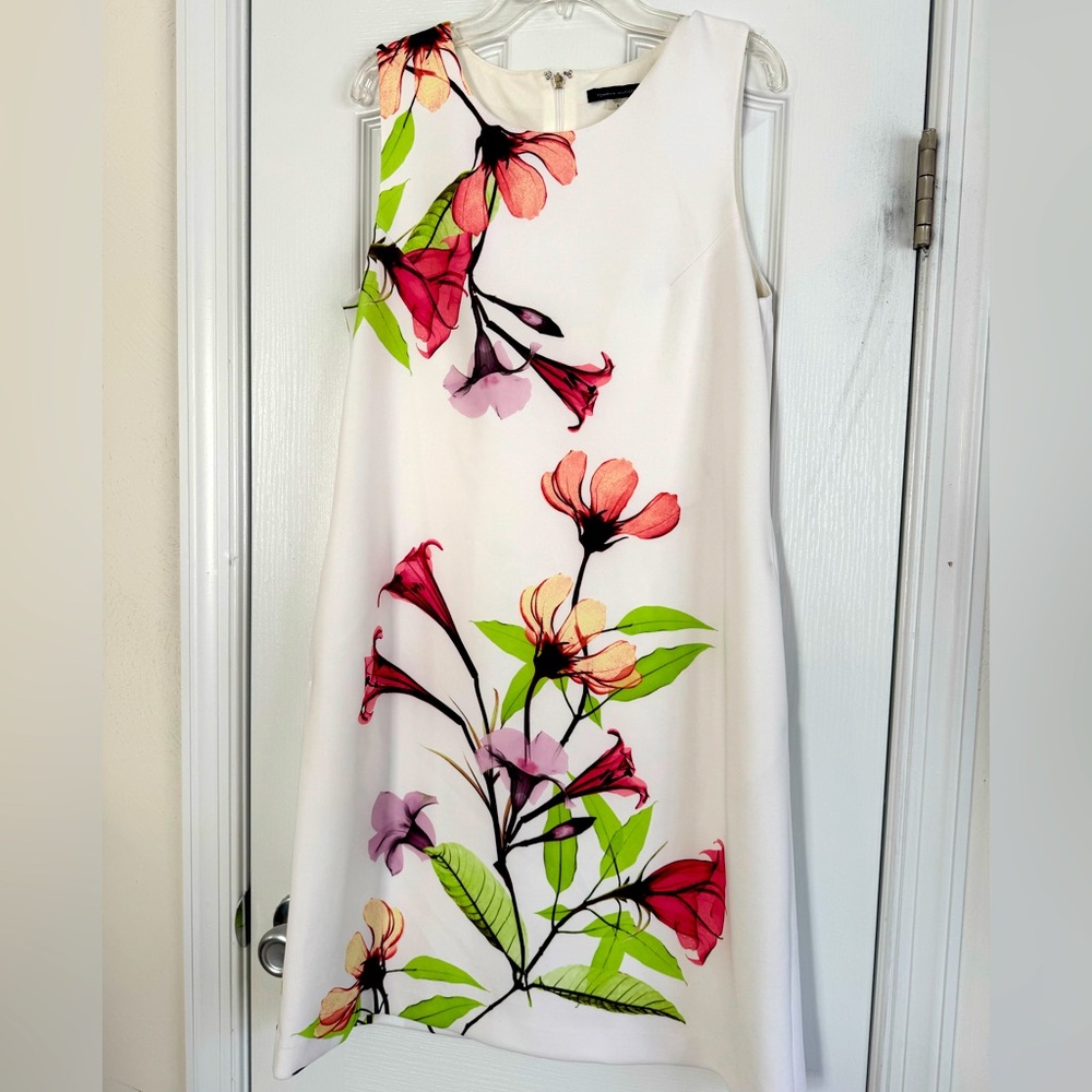 Tommy Hilfiger sleeveless dress, size 8, EUC.